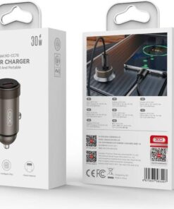 Alternative view of Prise Auto 12V metal 30w + cable  Xo cc70