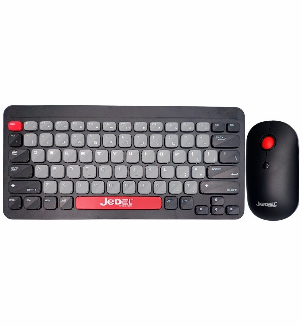 CLAVIER MINI + SOURIS SANS FILE JEDEL WS681