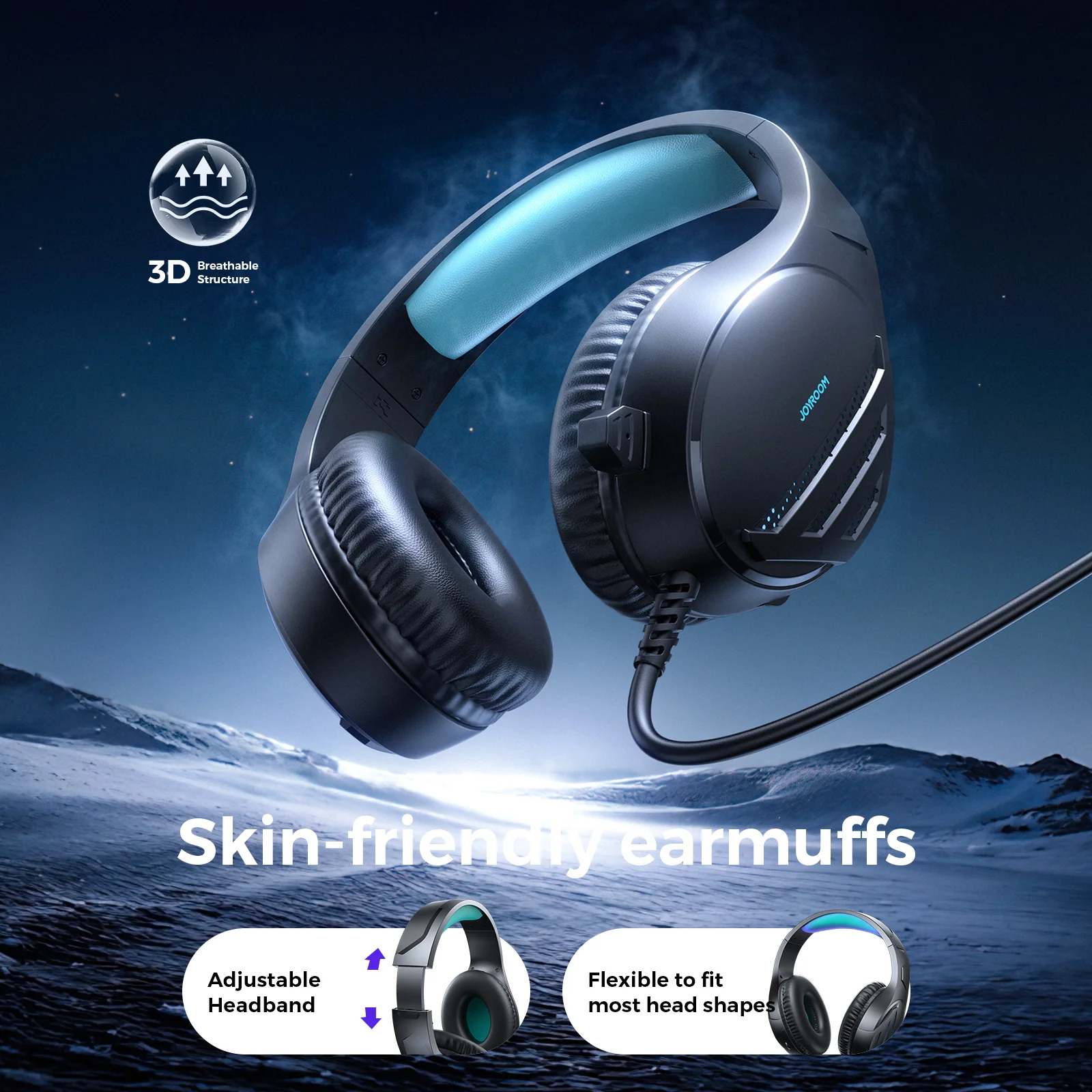 Joyroom casque gaming hg2 – Image 4