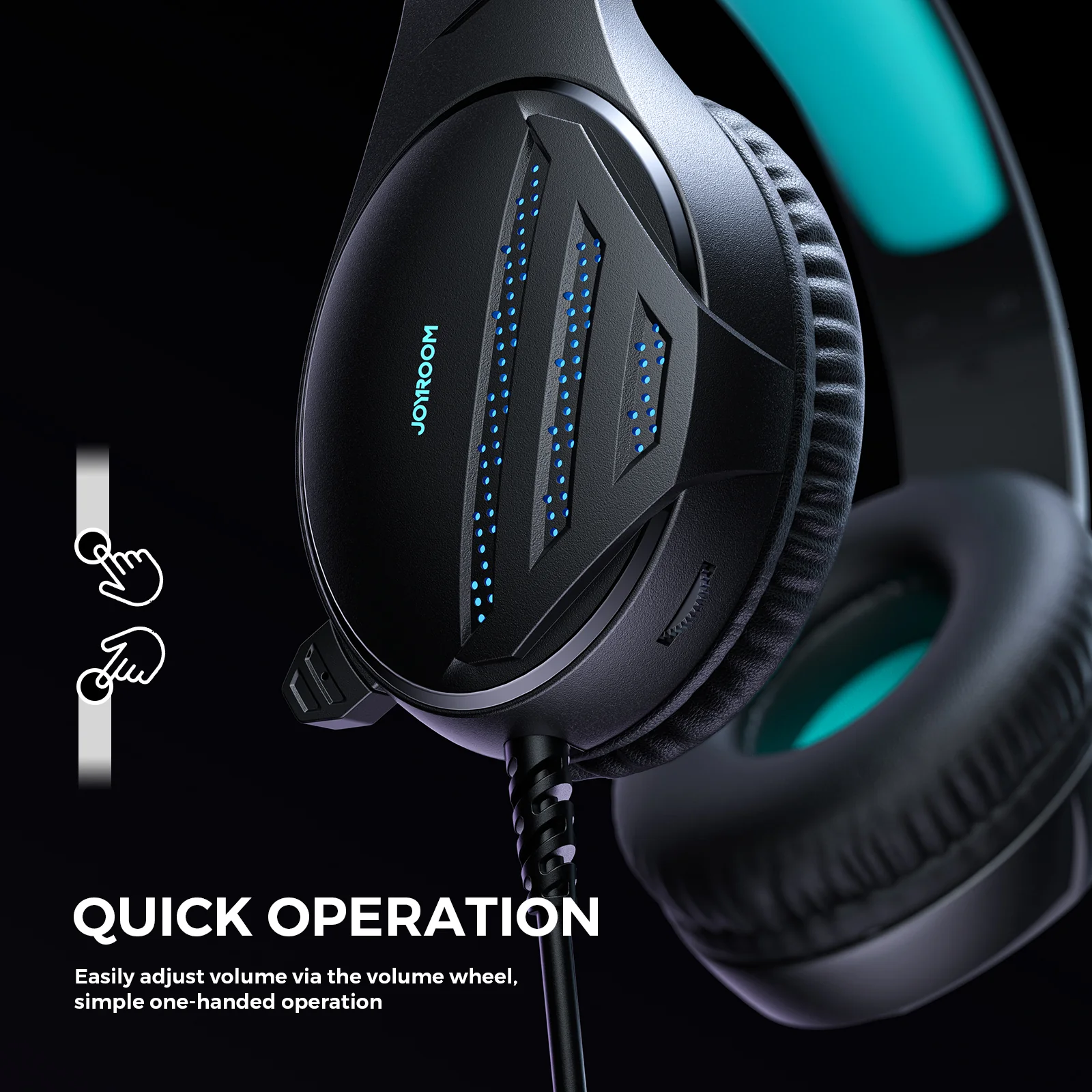 Joyroom casque gaming hg2 – Image 3