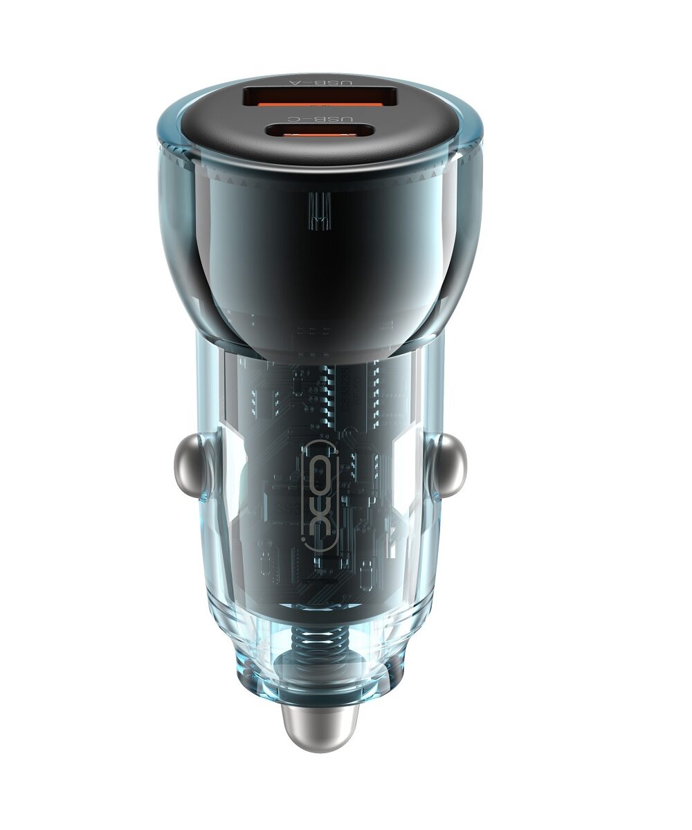 Prise 12V auto usb et typec 60w XO cc60