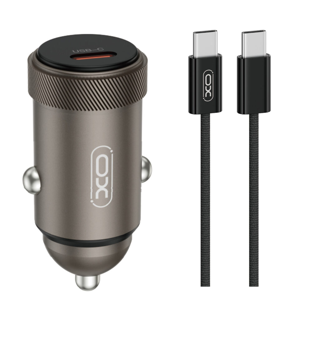 Prise Auto 12V metal 30w + cable  Xo cc70
