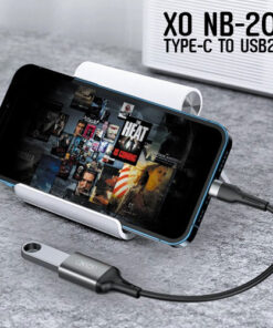 Alternative view of Adaptateur otg typec/usb 480mbp speed Xo nb201