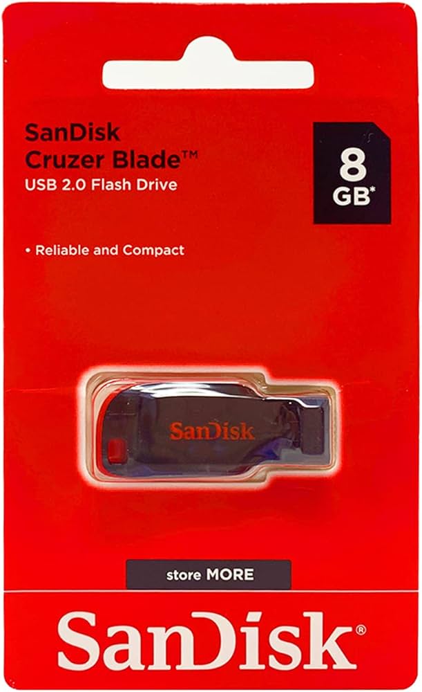 flash disk sandisk cruzer blade usb2.0 8gb