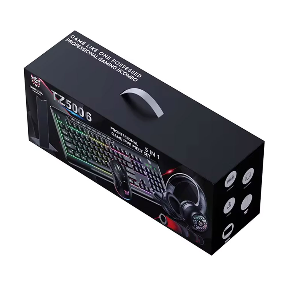 Alternative view of combo 5in1 tz5006 onikuma