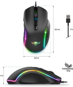 Alternative view of souris spirit of gamer elite m30 RGB 12800dpi