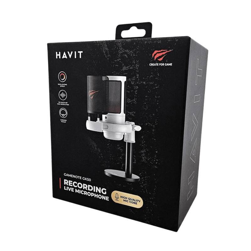 Alternative view of Microphone gaming HAVIT GK50
