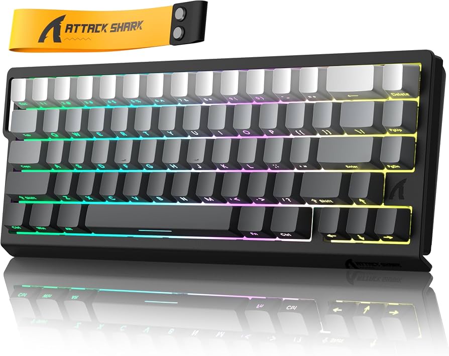 Alternative view of Clavier ATTACK SHARK X68 HE Tri-Mode