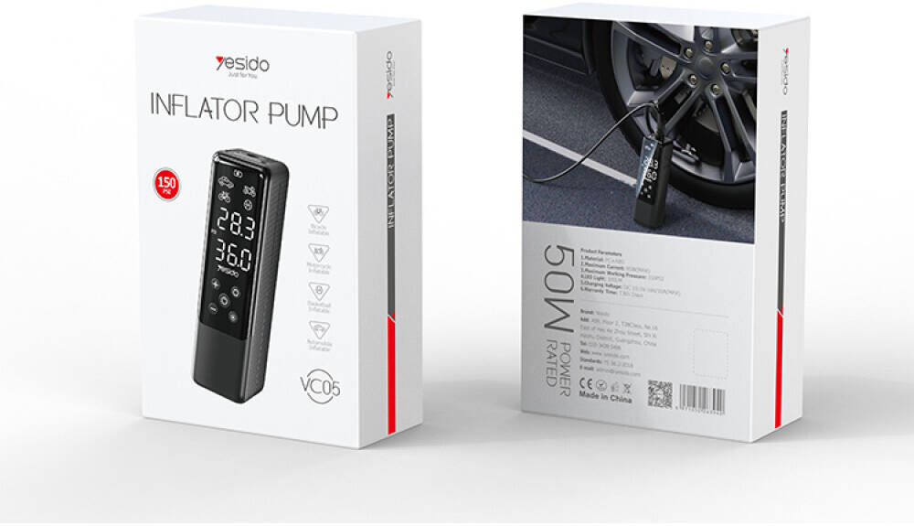 Alternative view of Pompe multifunction vc05 yesido