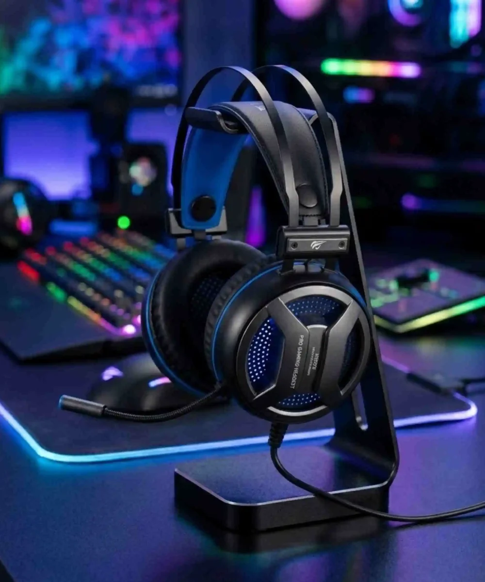 Alternative view of Casque gamer HAVIT HV-H2027 USB 7.1 avec vibration