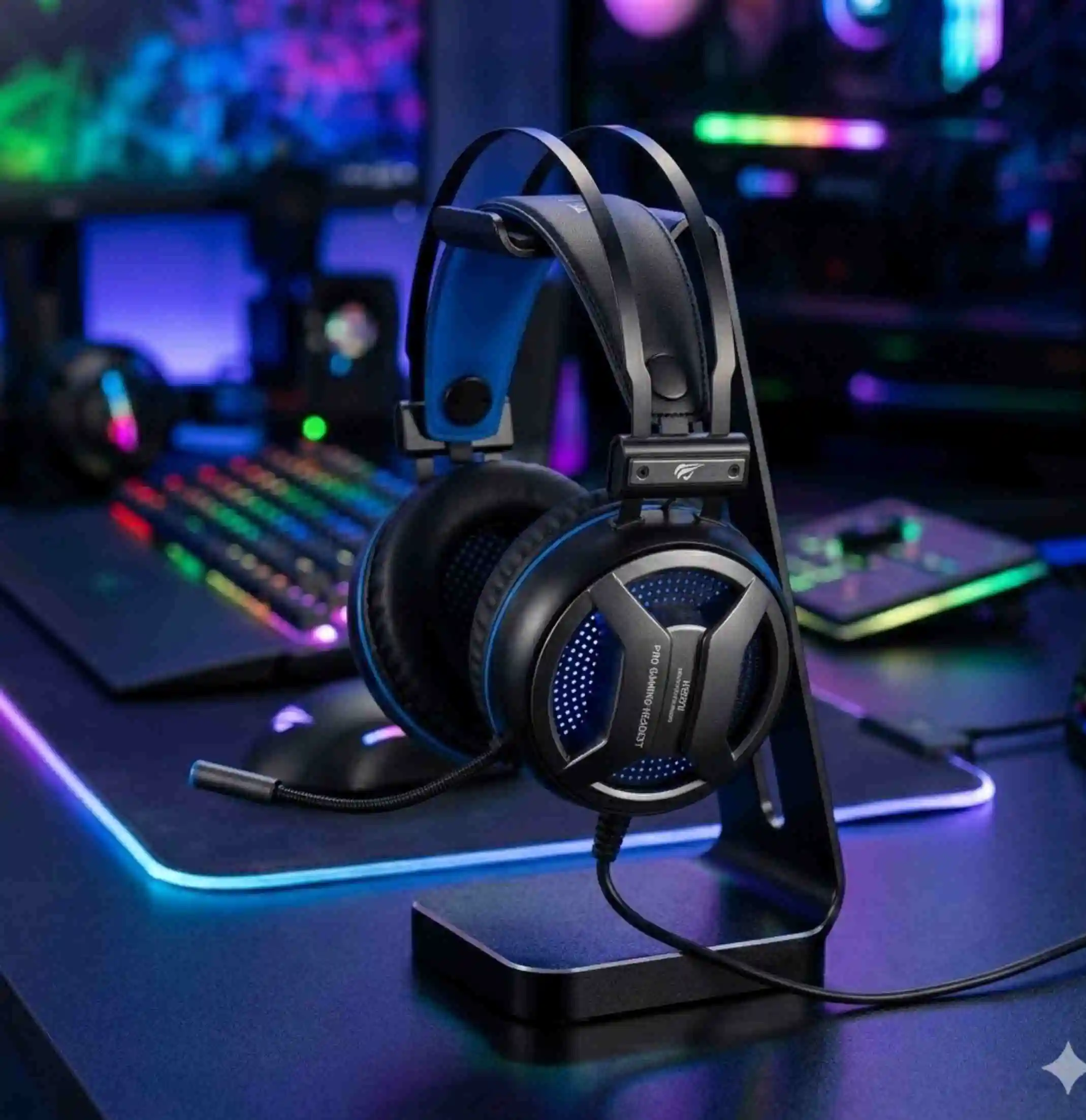Casque gamer HAVIT HV-H2027 USB 7.1 avec vibration – Image 2