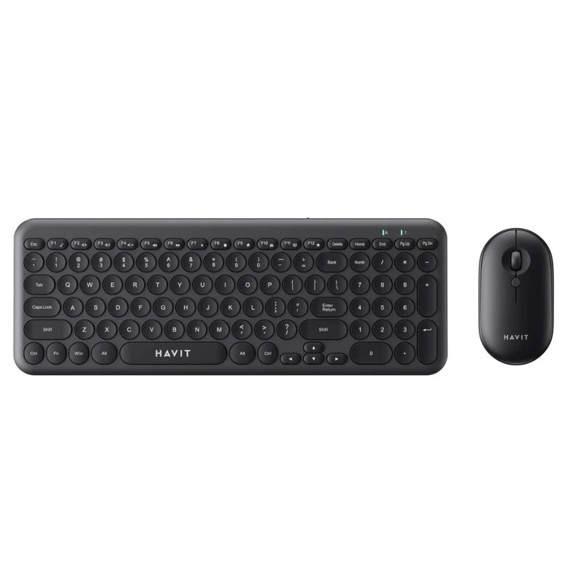 Alternative view of CLAVIER MM +SOURIS OPTIQUE SAN FILS 2.4 HAVIT KB 254GCM