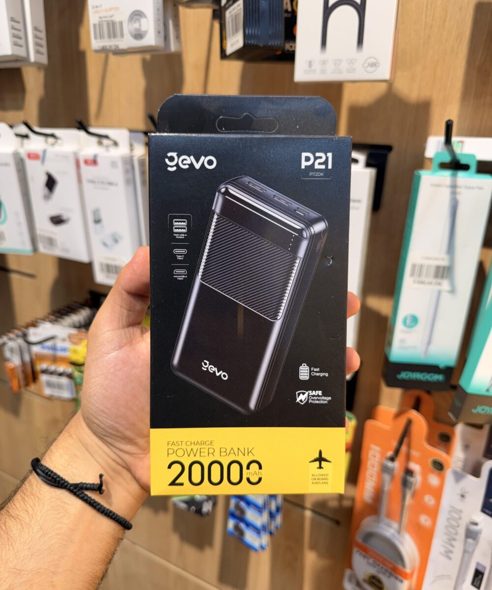 power bank gevo p21 20000mah