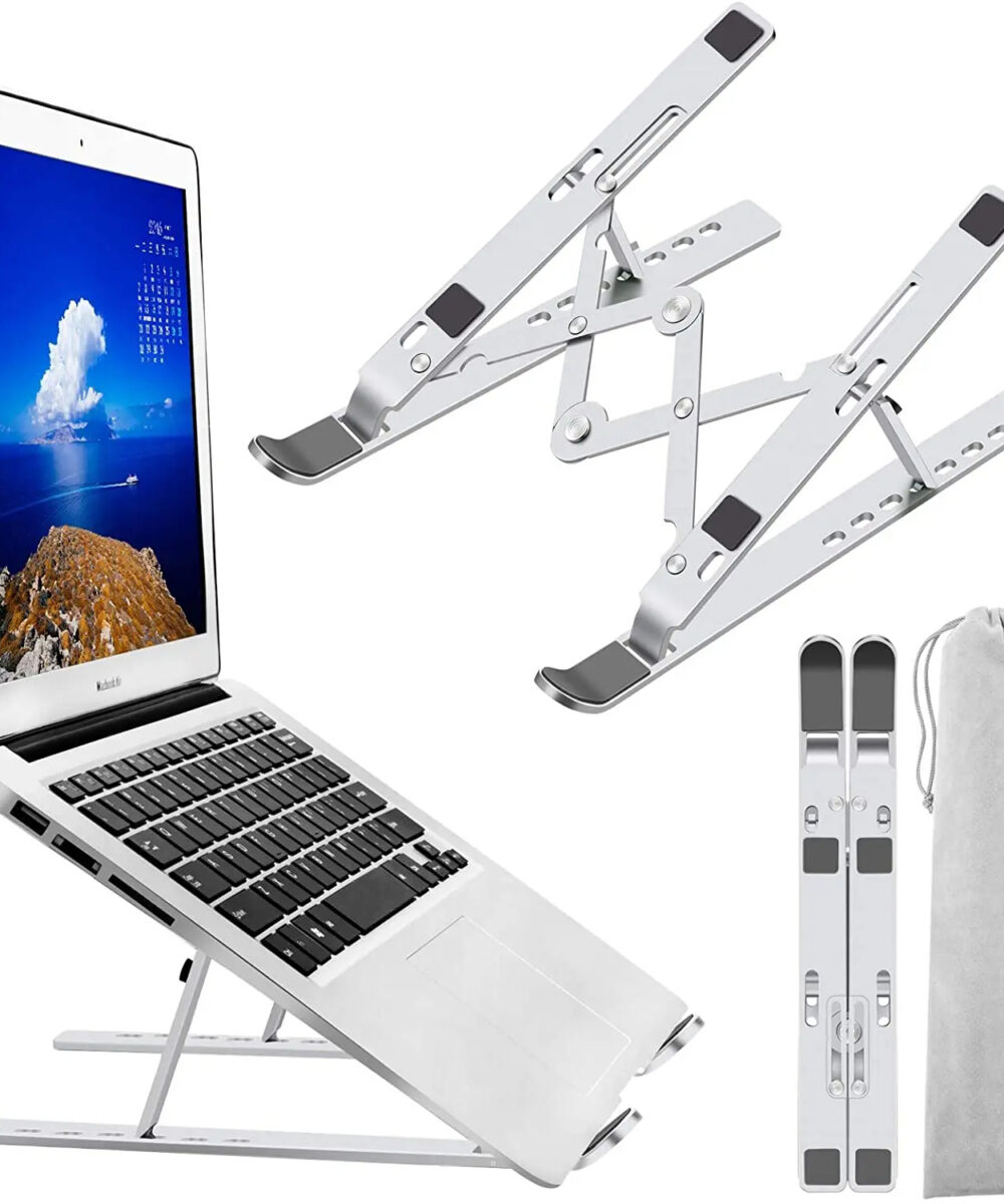 Alternative view of Support laptop aluminium pliable qualité