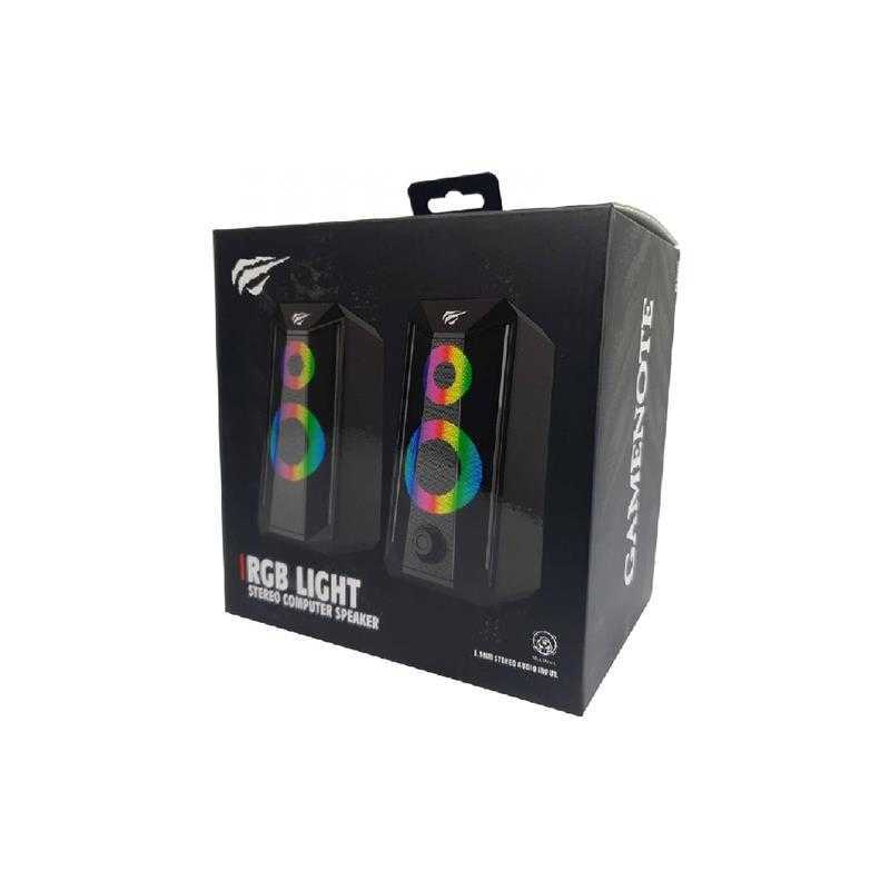 Alternative view of haut parleur havit rgb light sk-202bt