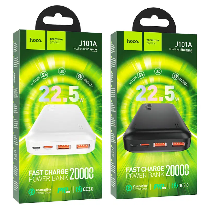 power bank 20000mah hoco j101a