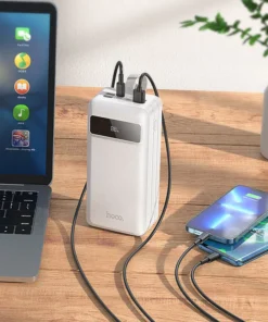 Alternative view of power bank hoco j86b 60000mah