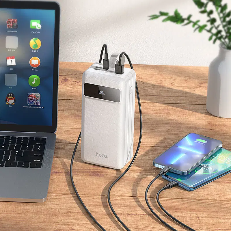 Alternative view of power bank hoco j86b 60000mah