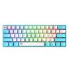 Clavier HAVIT RGB KB903L Bleu (red switch)