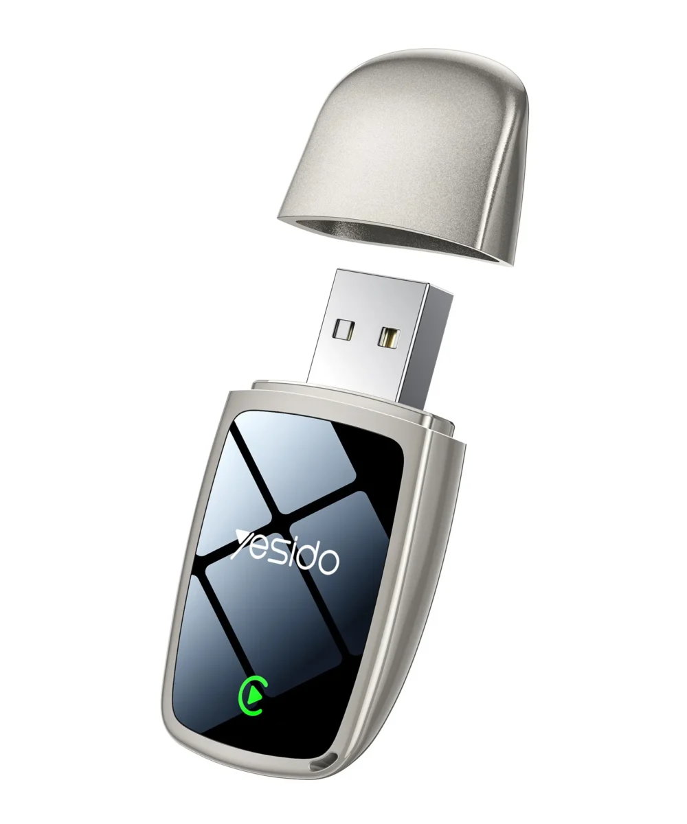 Adaptateur CarPlay Sans Fil YESIDO KM29 – WiFi + Bluetooth