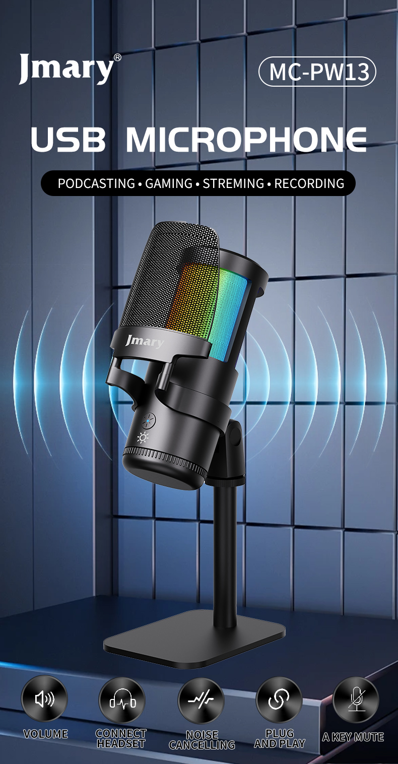 Microphone Gaming Jmary mc-pw13 – Image 6