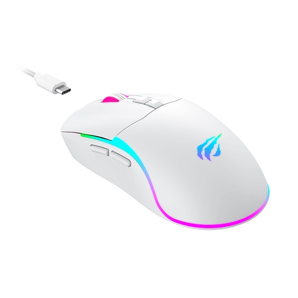 souris havite gamer rgb programmable MS1020WB – Image 3