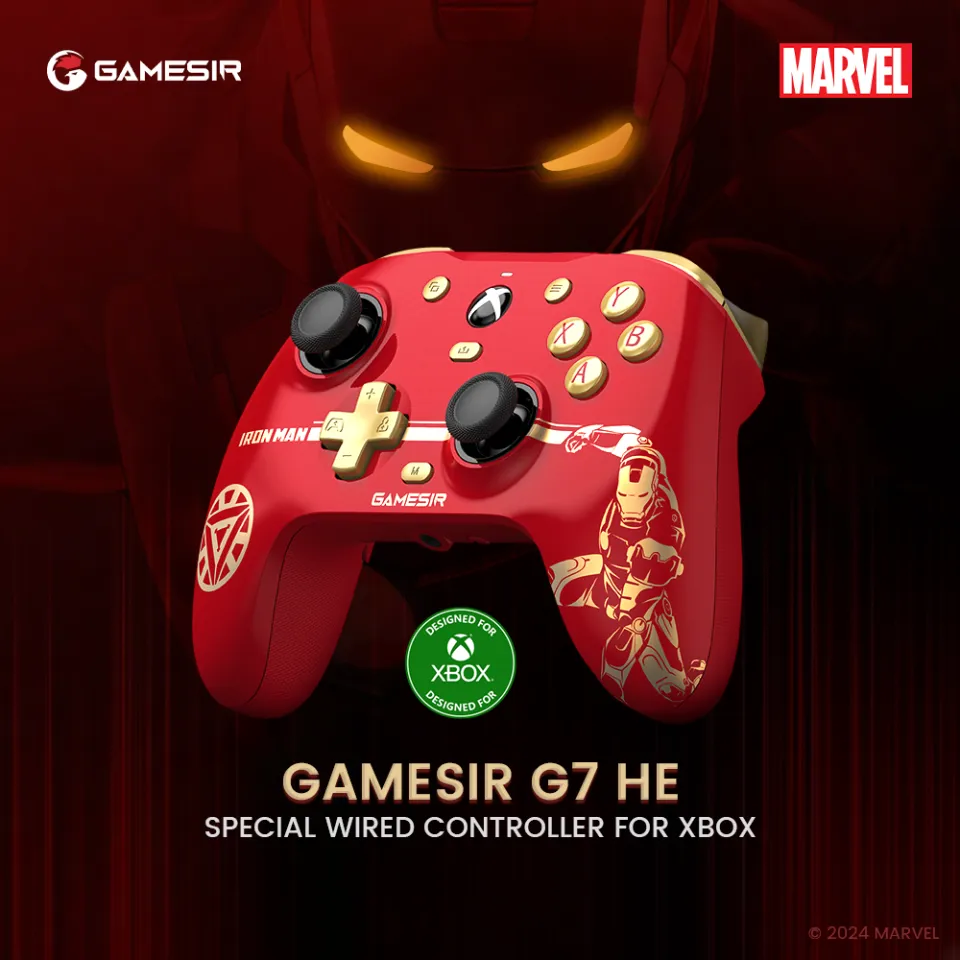 Manette Gamesir G7 He Iron man + 1 mois Game PASS