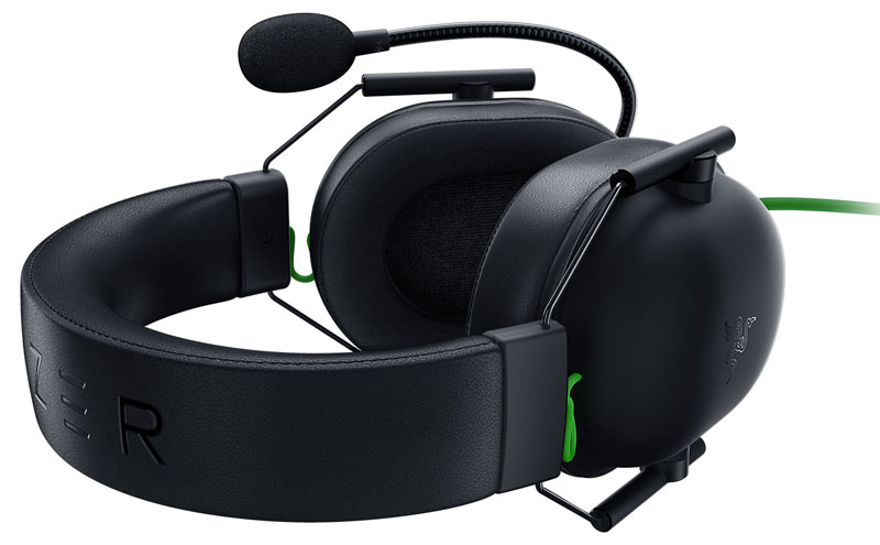 Alternative view of casque RAZER black shark V2X (black)