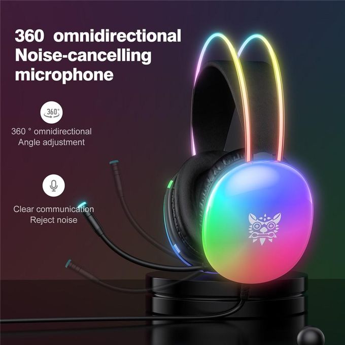 Alternative view of CASQUE GAMER ONIKUMA X25 RGB